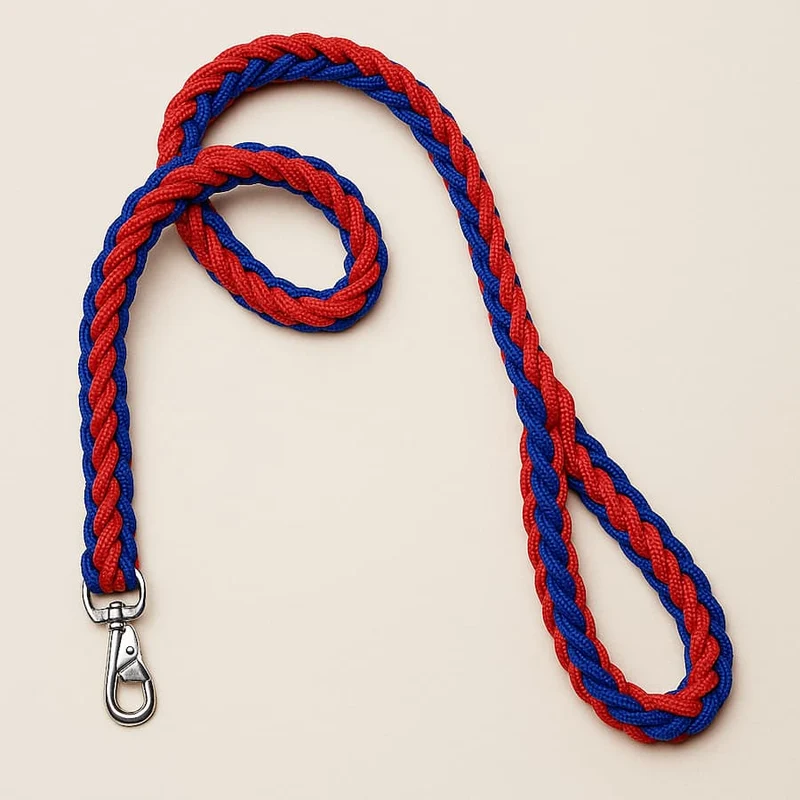 Laisse Corde Tressée Gros Chien 5 Coloris