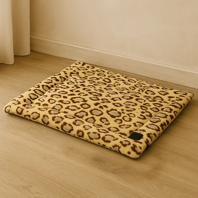 Tapis Chauffant Léopard USB Chien