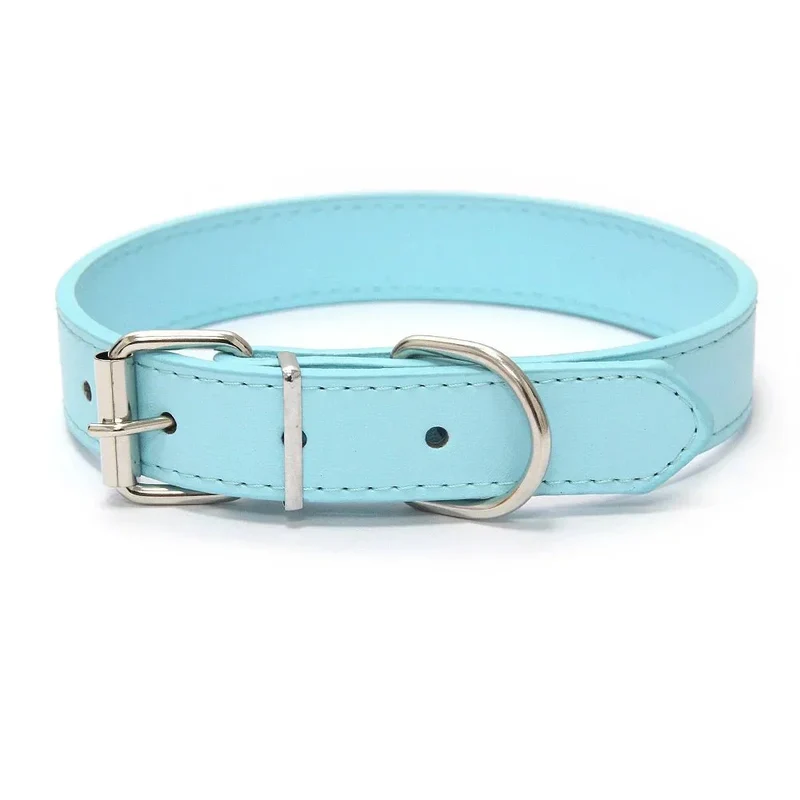 Collier Simili Cuir Ajustable Multicolore Chien