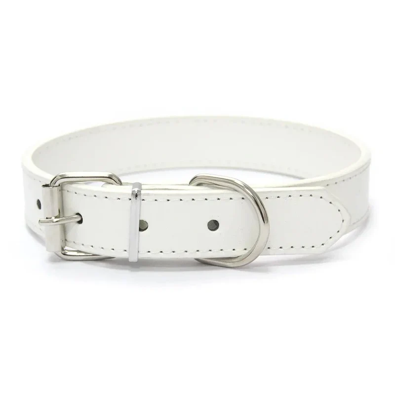 Collier Simili Cuir Ajustable Multicolore Chien