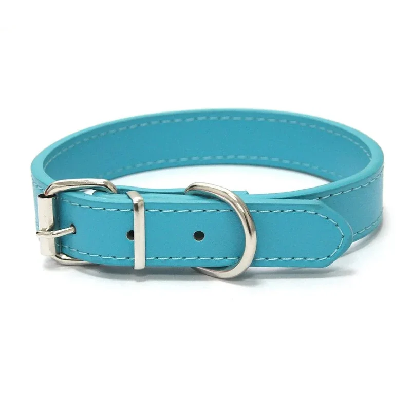 Collier Simili Cuir Ajustable Multicolore Chien