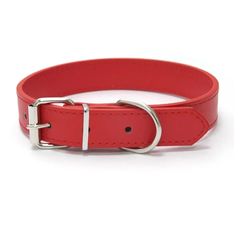 Collier Simili Cuir Ajustable Multicolore Chien