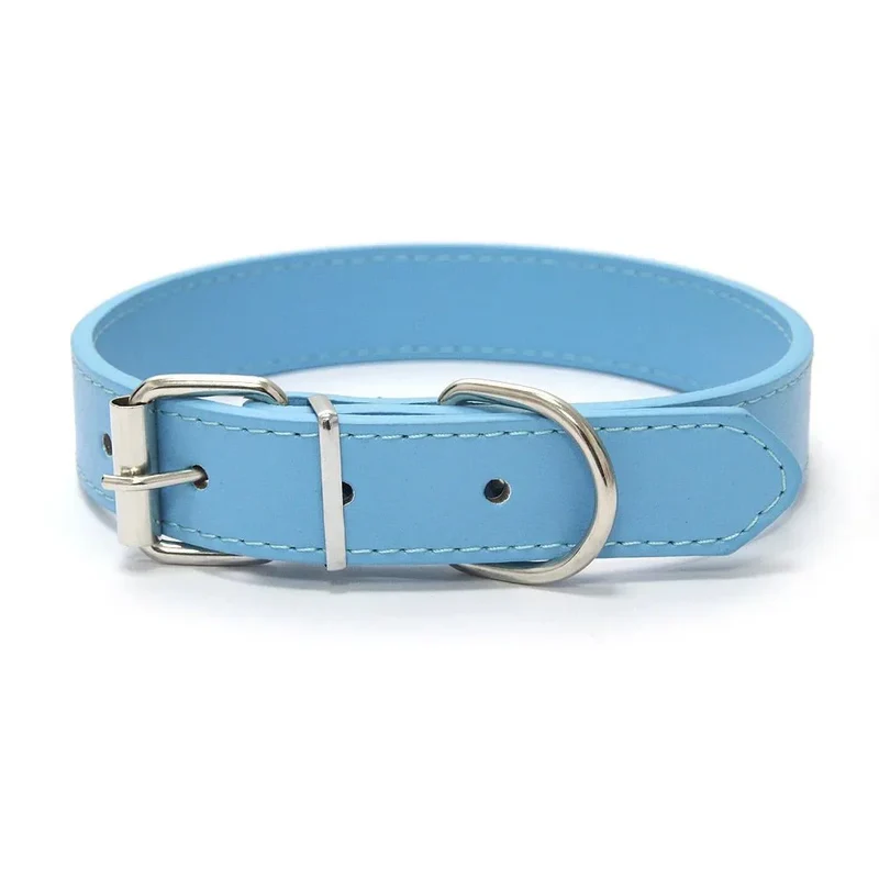 Collier Simili Cuir Ajustable Multicolore Chien