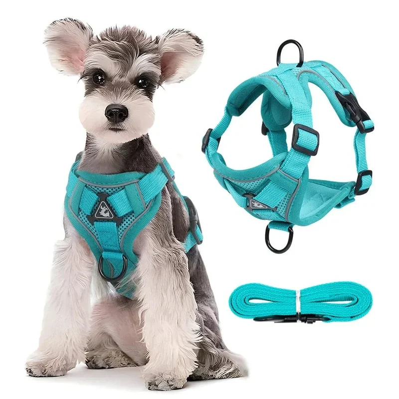 Harnais Réfléchissant Ajustable Chien 6 Coloris