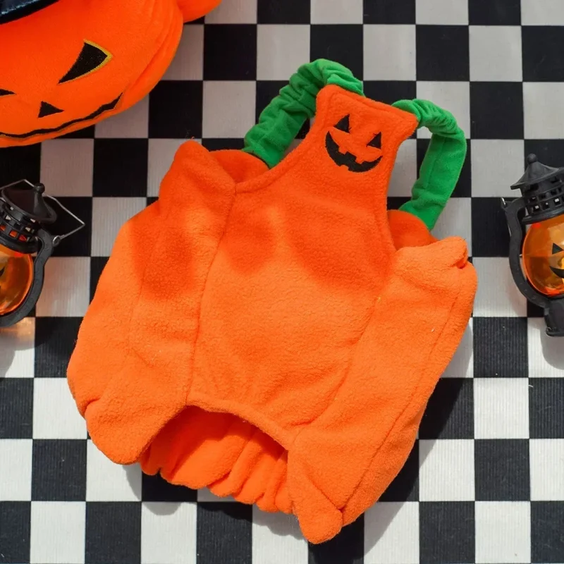 Déguisement Citrouille Chien Halloween XS-L