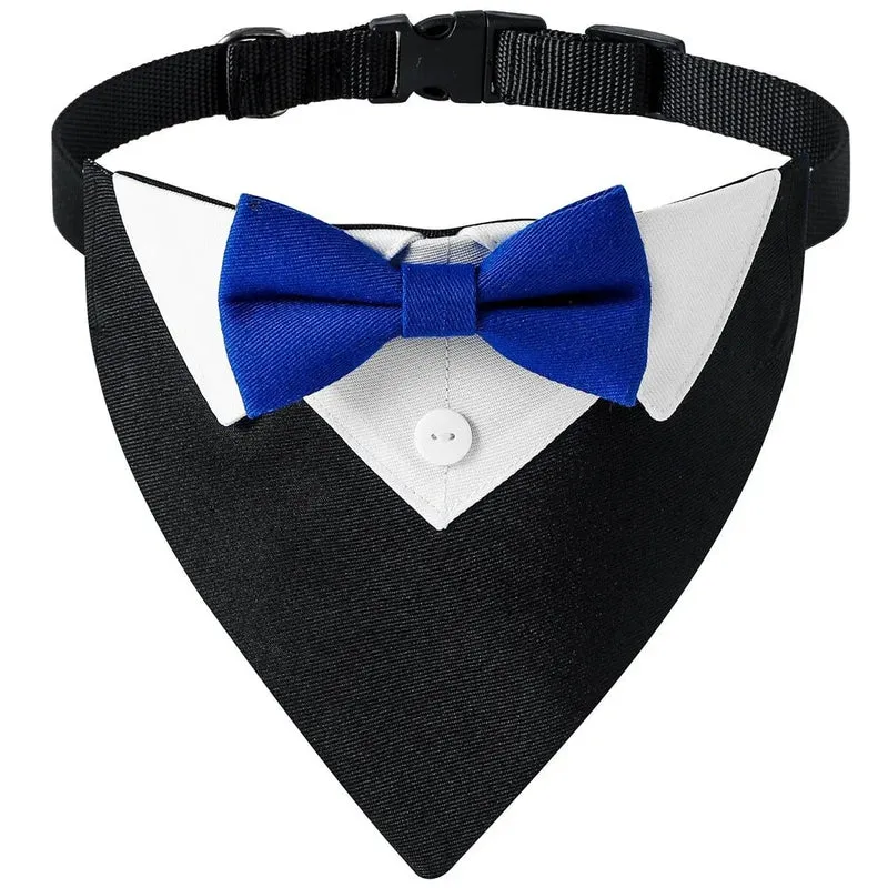Bandana Nœud Papillon Élégant Chien Coloré