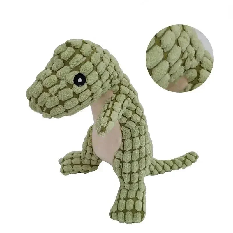 Peluche Dinosaure Résistante Jouet Chien