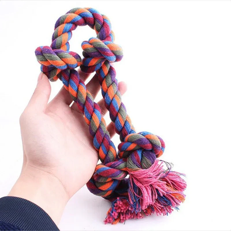 Os en Corde Jouet Chien Tressé