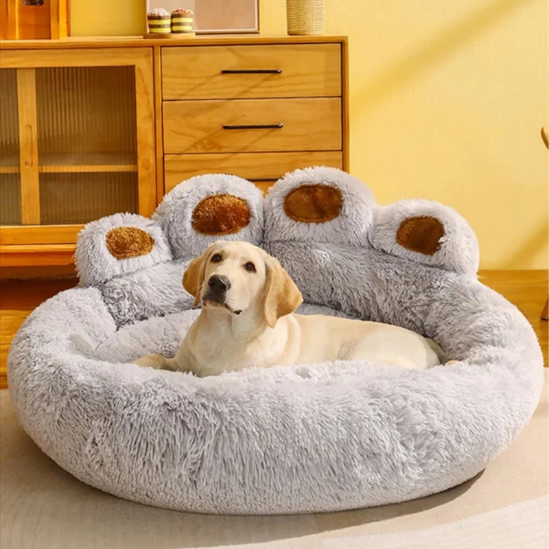 Panier Motif Patte Confort Grand Chien