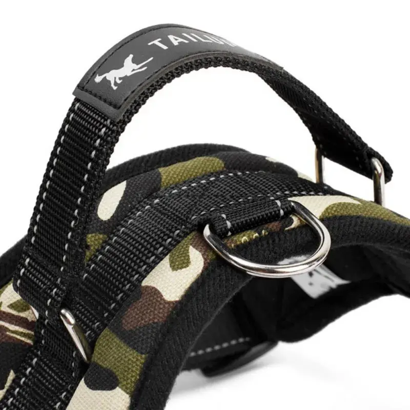 Harnais Tactique Camouflage Pour Chien