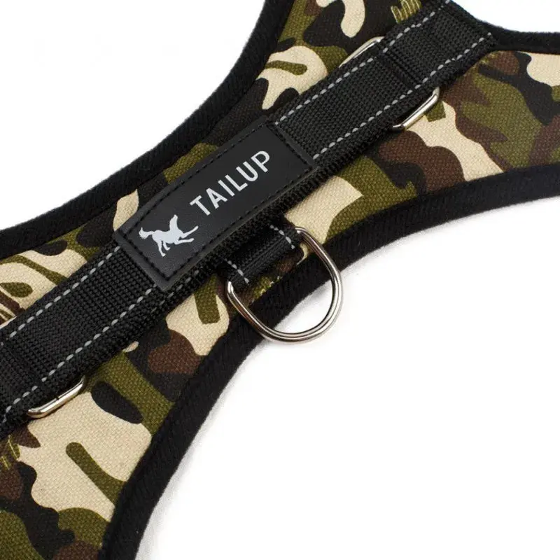 Harnais Tactique Camouflage Pour Chien