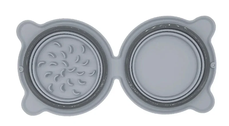 Double Gamelle Pliante Silicone Chien Portable