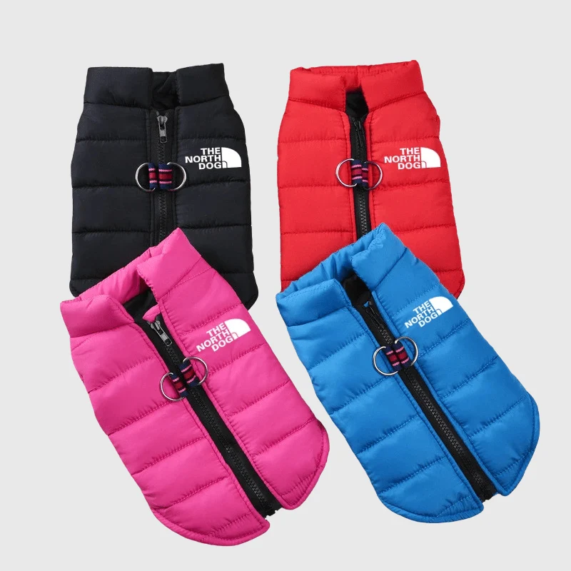 Doudoune Imperméable Hiver Gros Chien Polaire