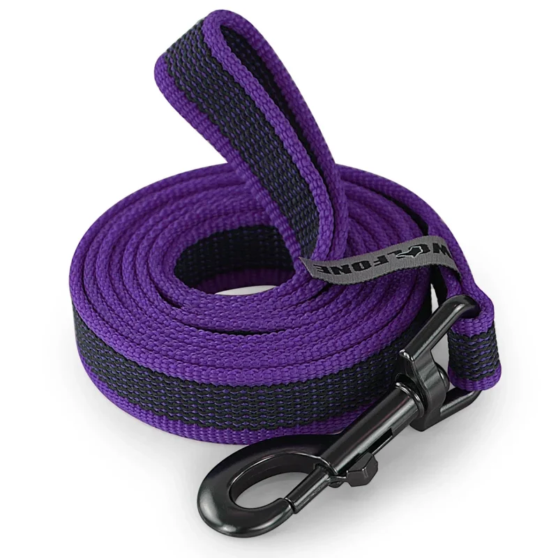 Longe Nylon Dressage Chien 8 Couleurs