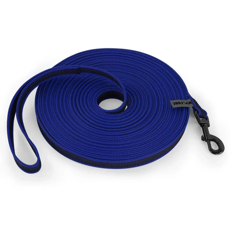 Longe Nylon Dressage Chien 8 Couleurs