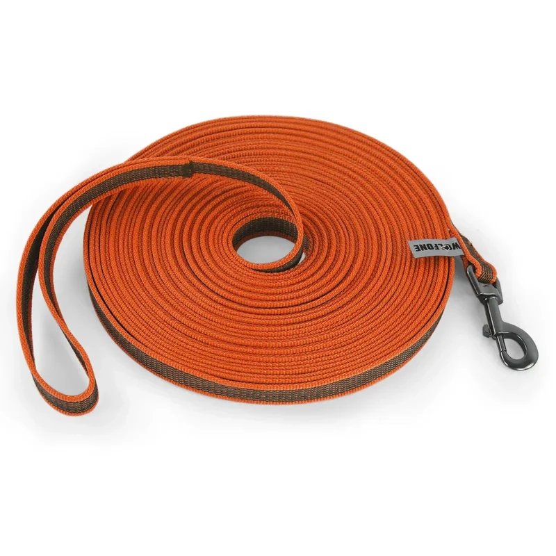 Longe Nylon Dressage Chien 8 Couleurs