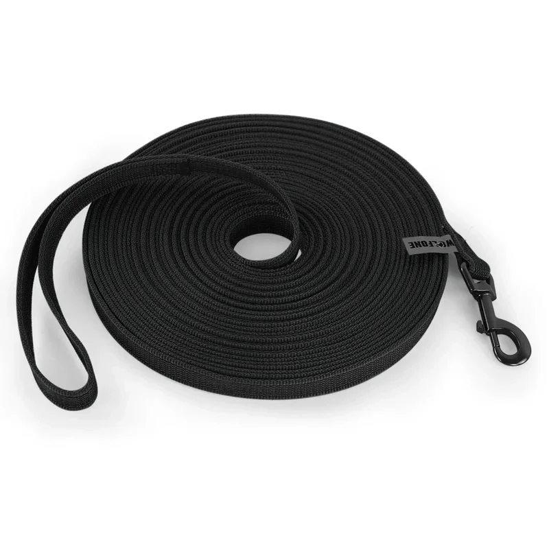 Longe Nylon Dressage Chien 8 Couleurs