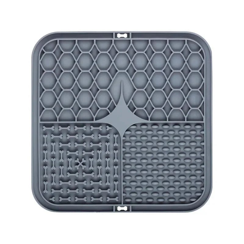 Tapis Silicone Gamelles Antidérapant Chien