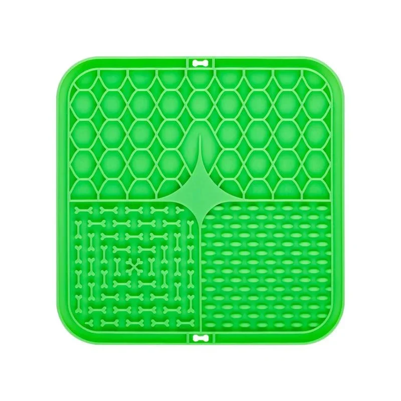 Tapis Silicone Gamelles Antidérapant Chien