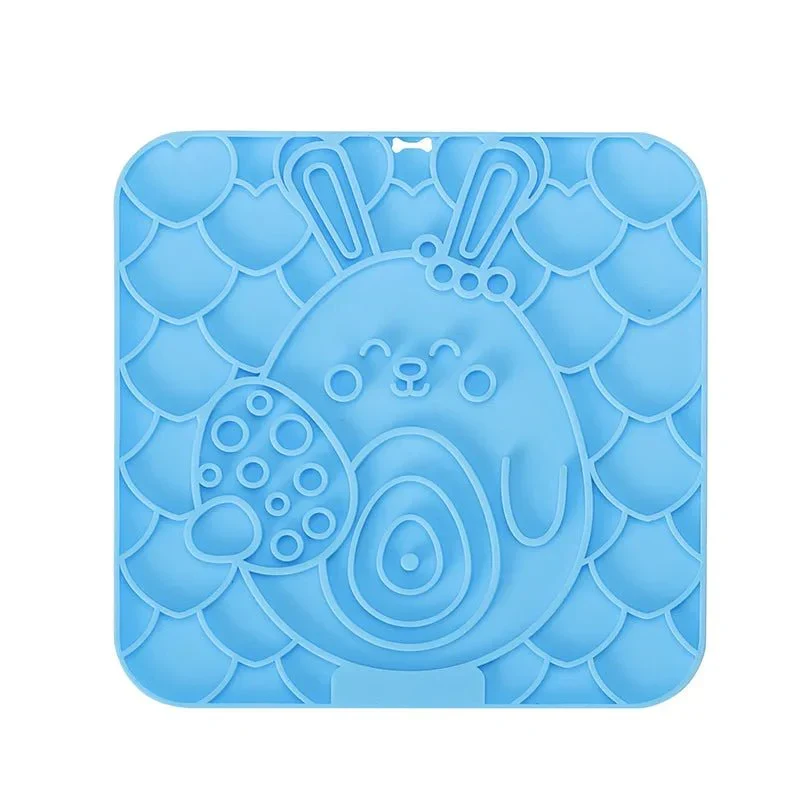 Tapis Silicone Gamelles Antidérapant Chien