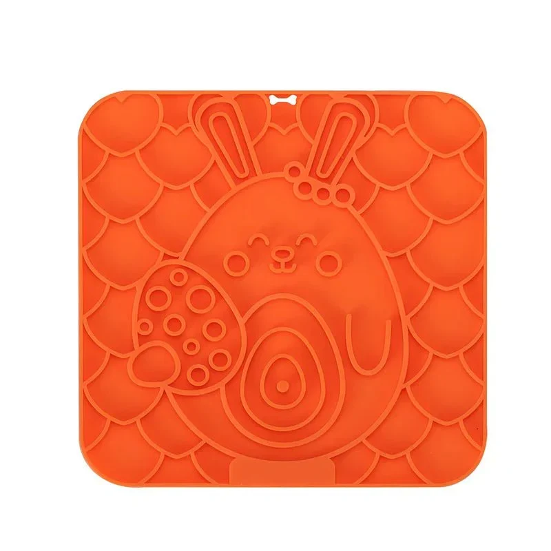 Tapis Silicone Gamelles Antidérapant Chien