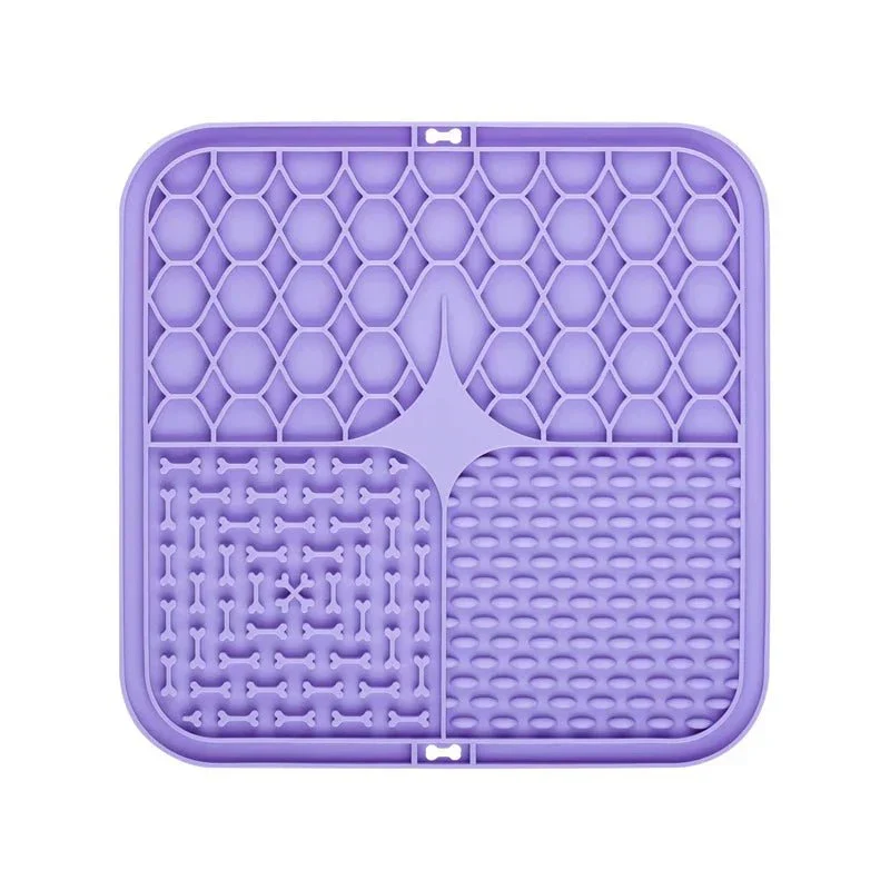 Tapis Silicone Gamelles Antidérapant Chien
