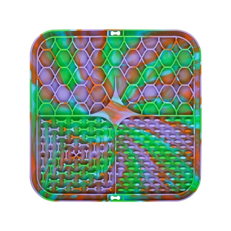 Tapis Silicone Gamelles Antidérapant Chien