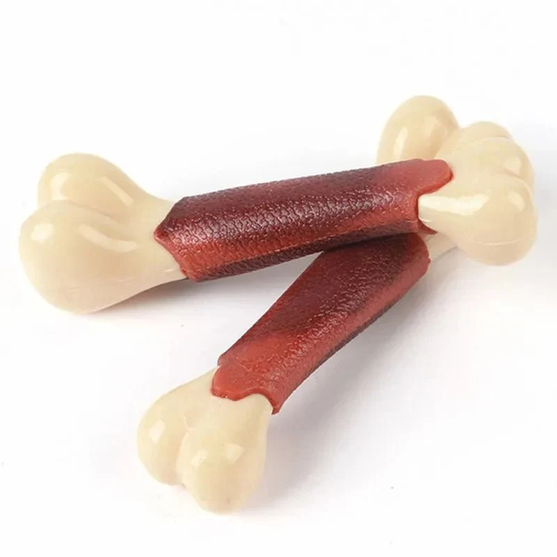 Jouet Nylon TPR Os Chien Résistant