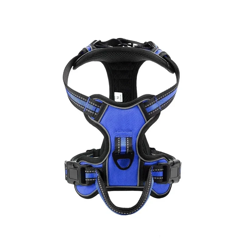 Harnais Réfléchissant Nylon Gros Chien Coloré