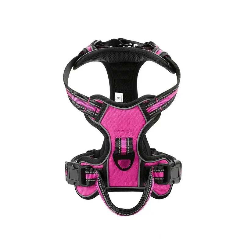 Harnais Réfléchissant Nylon Gros Chien Coloré