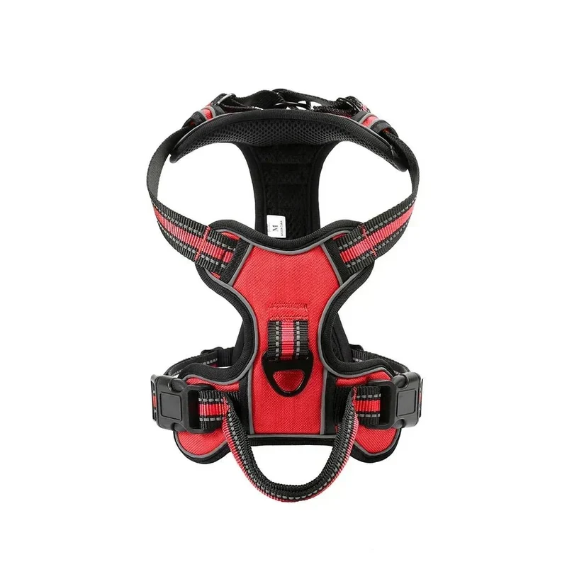 Harnais Réfléchissant Nylon Gros Chien Coloré