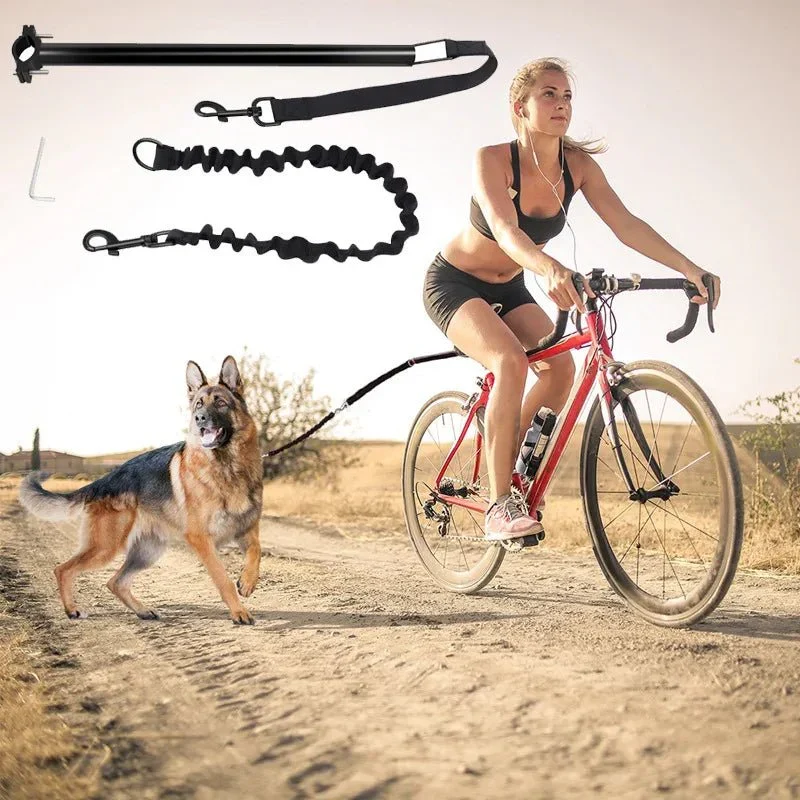 Laisse Vélo Rétractable Chien Sport Canin