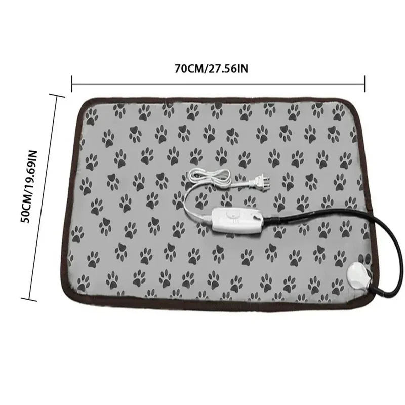 Tapis Chauffant Hivernal pour Animaux 2 Tailles