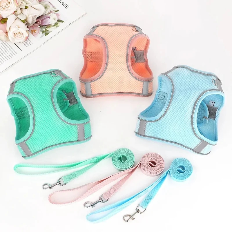 Harnais Nylon Réglable Coloré Gros Chien