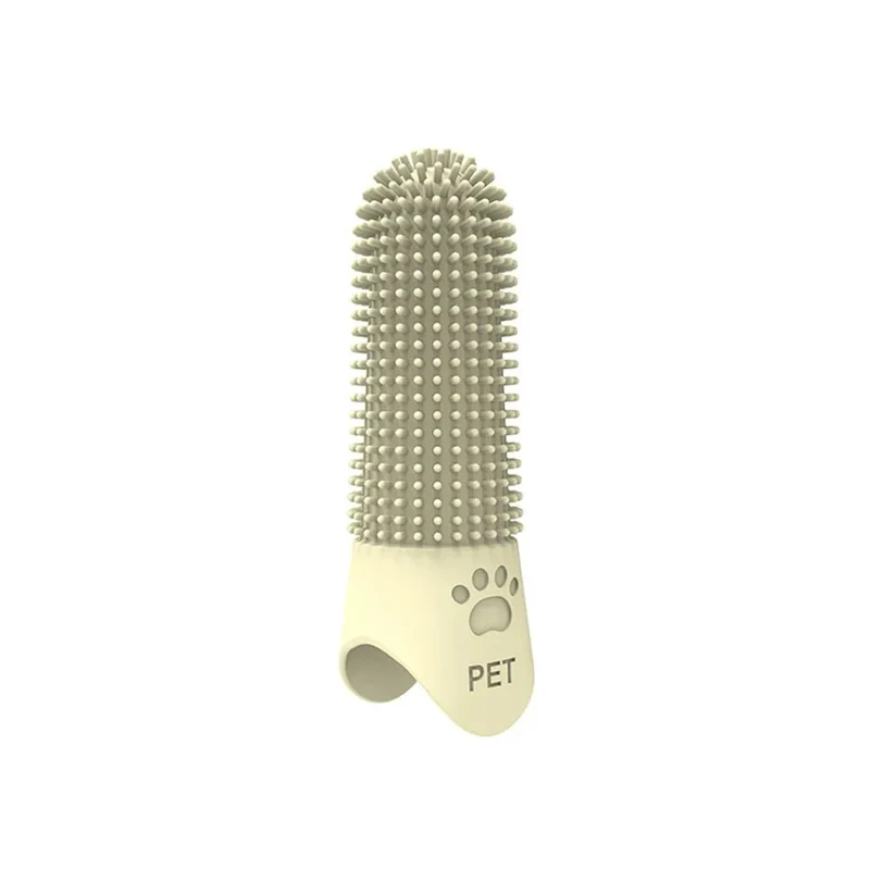 Brosse Dentaire Doigt Silicone Gros Chien