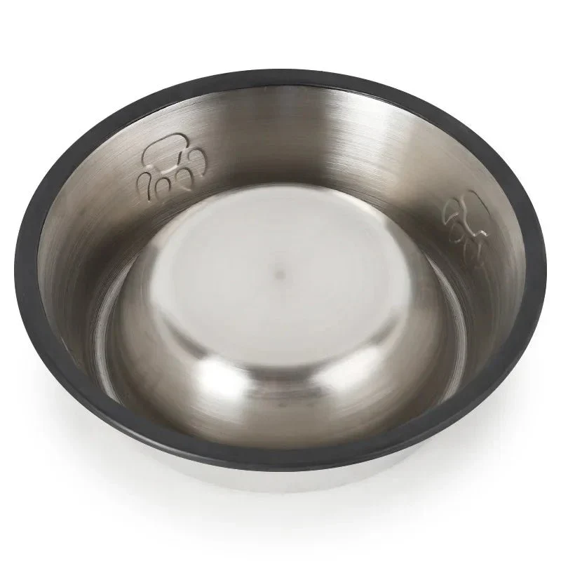 Gamelle Inox Antidérapante Grande Contenance
