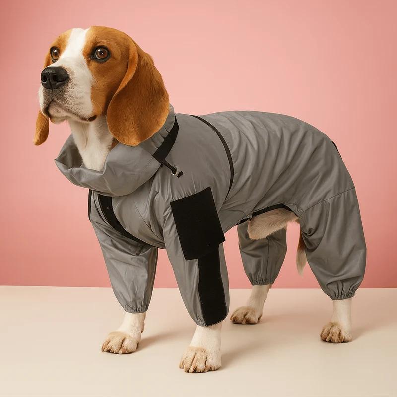 Veste Réfléchissante Imperméable Grand Chien