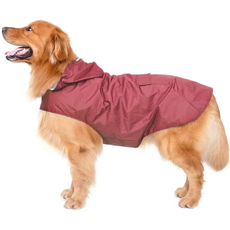 Veste Pluie Imperméable Gros Chien Réfléchissante
