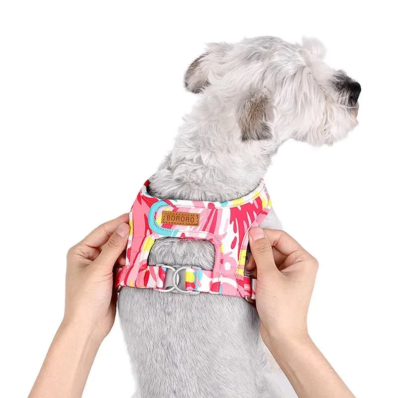 Harnais Ajustable Nylon Chiot Jeune Chien