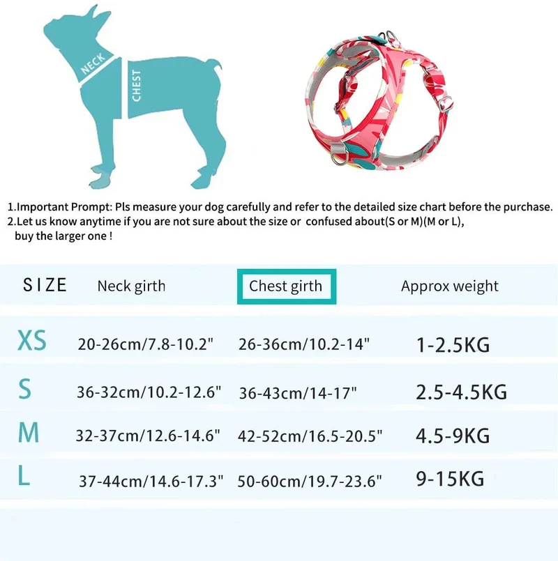 Harnais Ajustable Nylon Chiot Jeune Chien