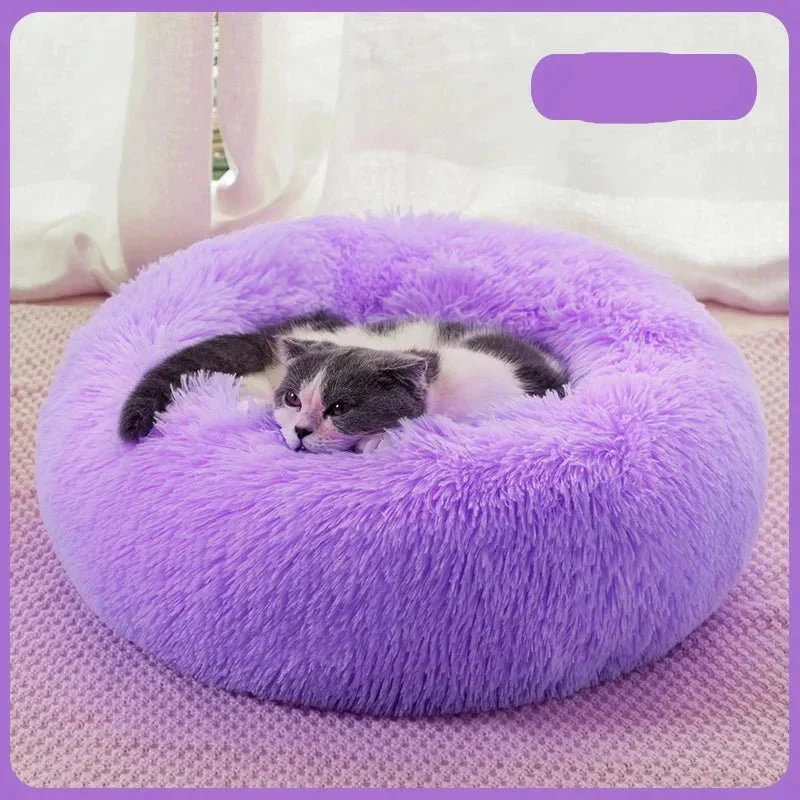 Panier Fluffy Velours Grand Chien 5 Coloris