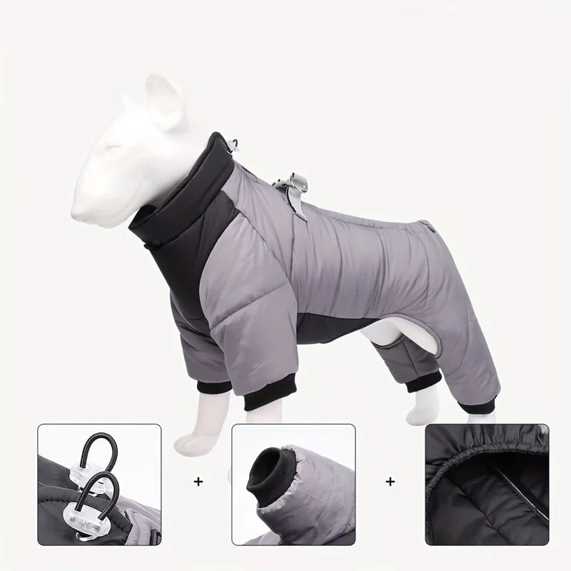 Veste Hiver Isolante pour Grand Chien