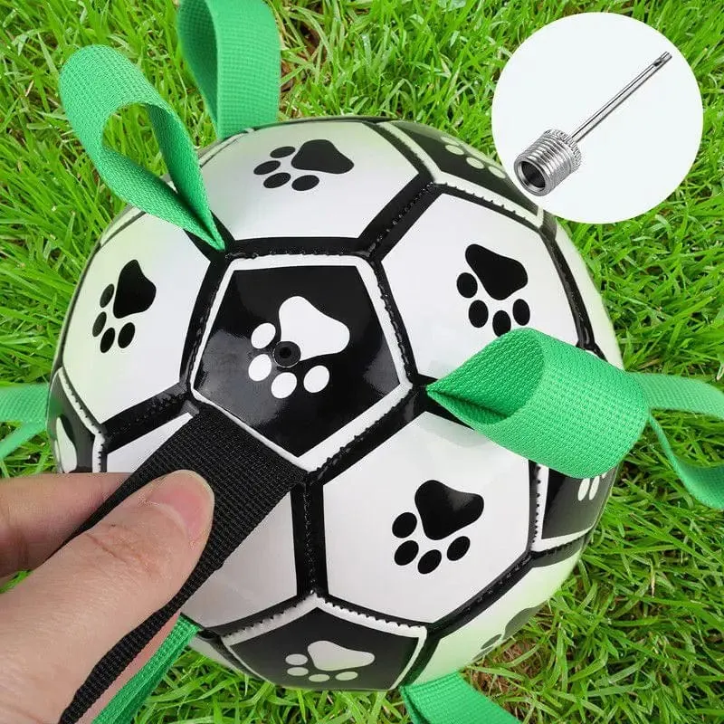 Balle Interactive Chien Laisse Intégrée 19cm