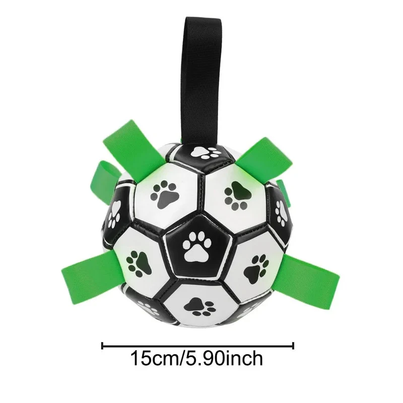 Balle Interactive Chien Laisse Intégrée 19cm
