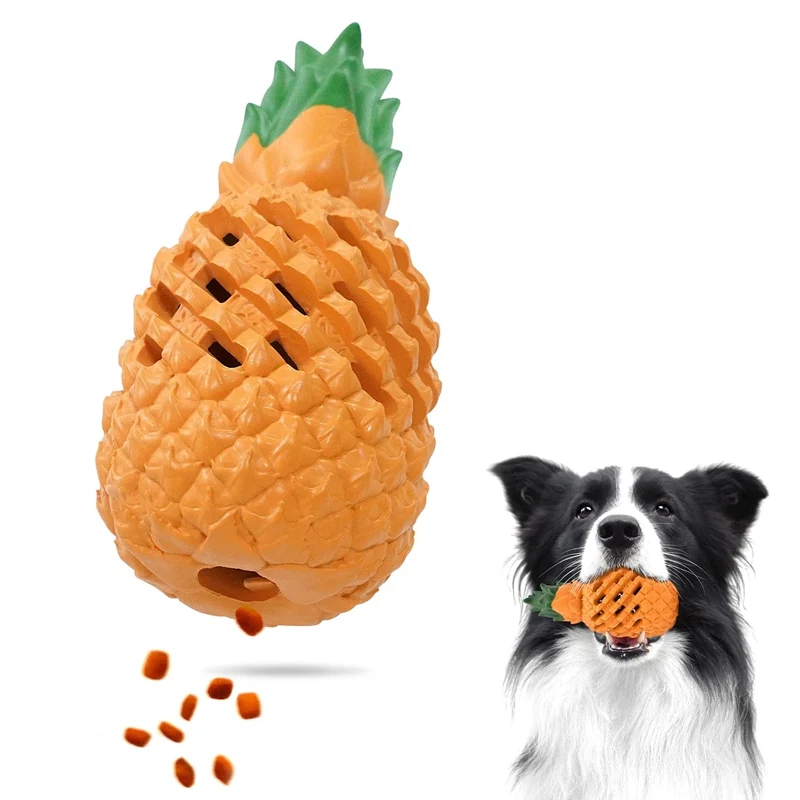 Jouet Ananas Caoutchouc Gros Chien Mordeur