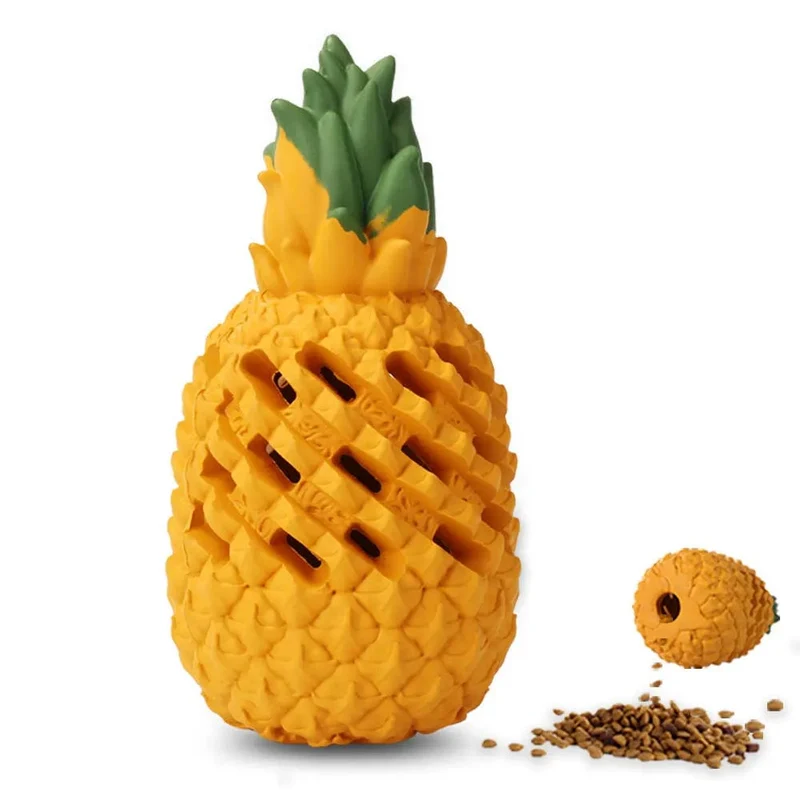 Jouet Ananas Caoutchouc Gros Chien Mordeur