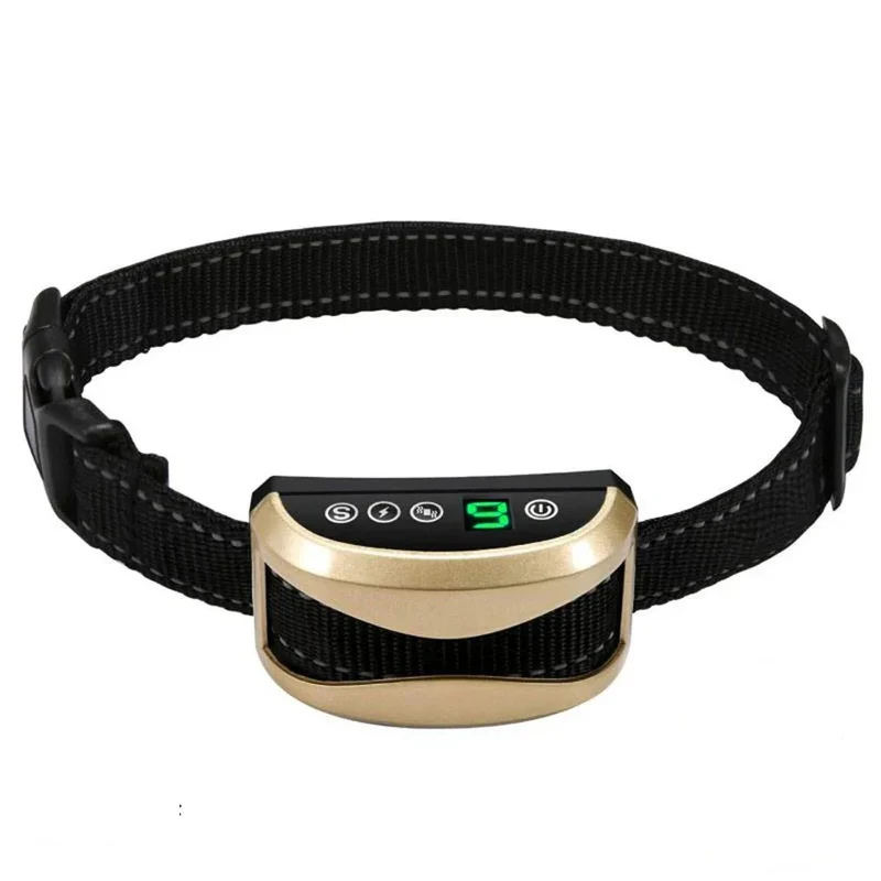 Collier Anti-Aboiement Multifonctions Rechargeable Chien