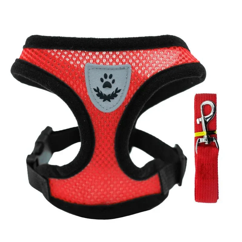 Harnais Gilet Réfléchissant Respirant Chiot Sécurité