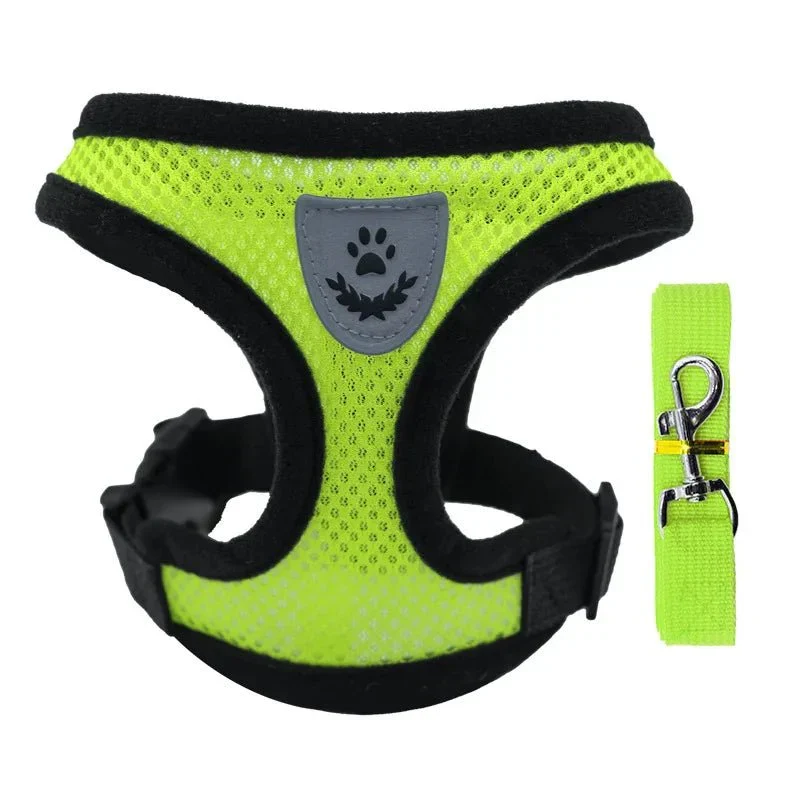 Harnais Gilet Réfléchissant Respirant Chiot Sécurité