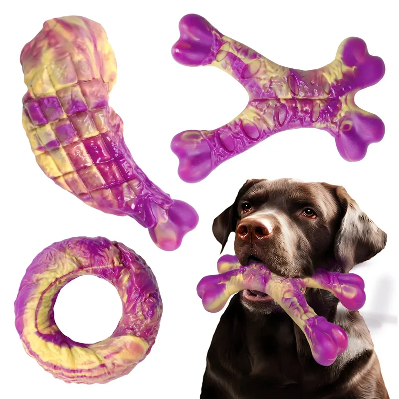 Jouet Mâcher Nylon Chien Ultra-Résistant Saveur